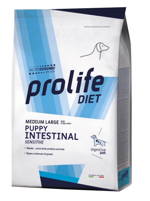 PROLIFE DOG DIET PUPPY INTESTINAL SENSITIVE M/L 2kg