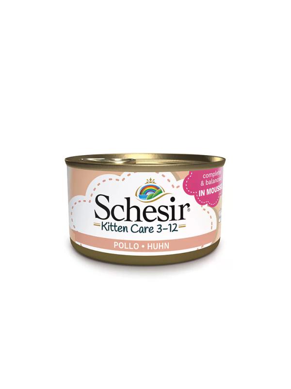 Schesir Kitten Kitten Care Pollo 85g