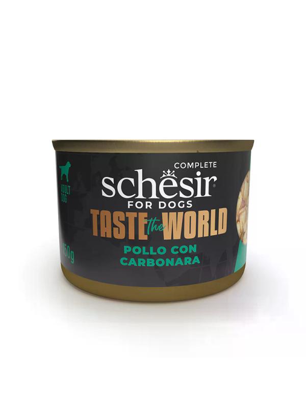 Schesir Taste the World Dog Pollo con Carbonara 150g