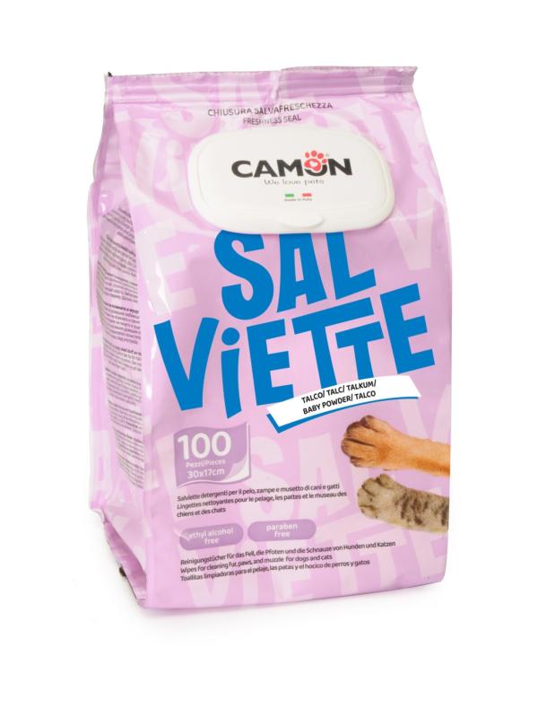 Camon Salviette Talco 100pz