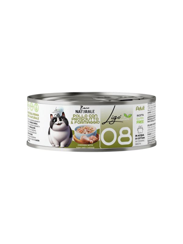 LIGO NATURE NATURALE Pollo con Prosciutto e Formaggio 85gr