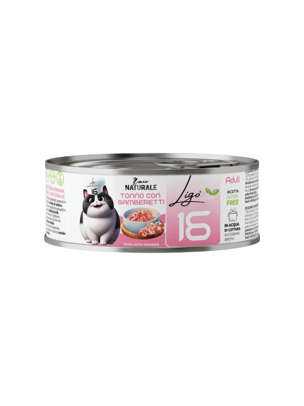 LIGO NATURE NATURALE Tonno con Gamberetti 85gr
