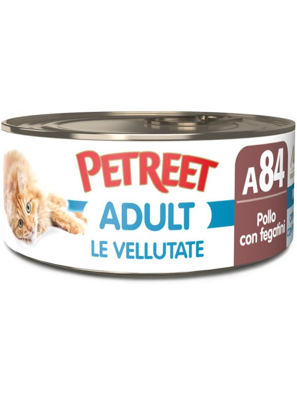 Petreet Cat Vellutata Pollo e Fegatini 70g