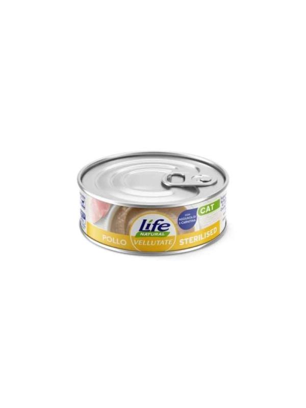 LifePetCare Cat Vellutata Pollo Sterilised 70gr