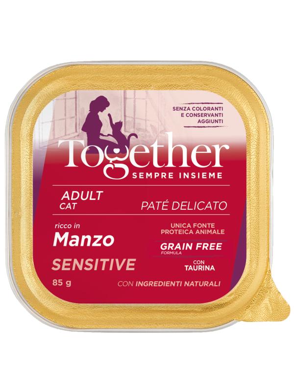 Together Cat Manzo Grain Free Sensitive 85g
