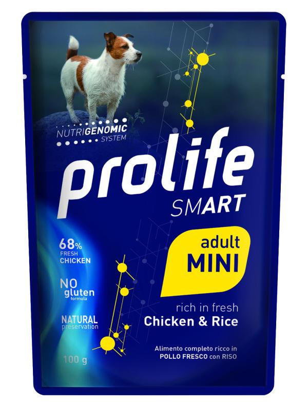 Prolife Dog Smart Adult Chicken & Rice - Busta 100g