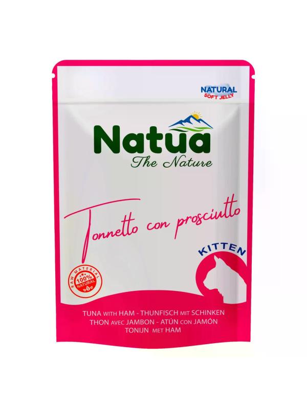 Natua Kitten Busta Tonnetto con Prosciutto 70g