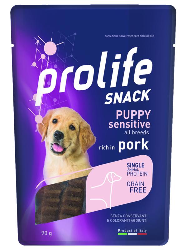Prolife Snack Puppy Sensitive Grain Free - Pork
