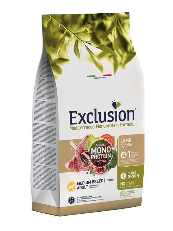 EXCLUSION NOBLE GRAIN Lamb M/L 3kg