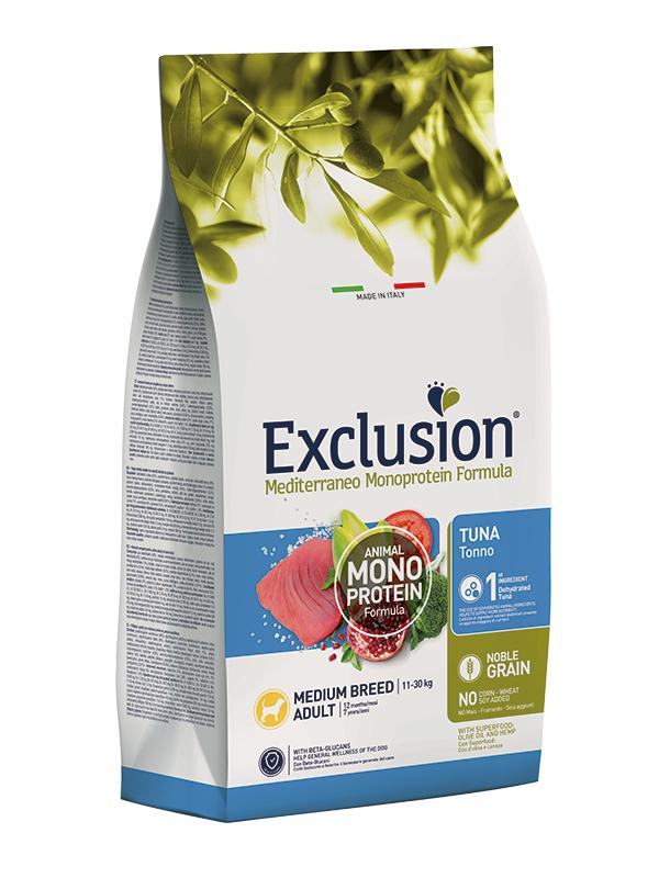 EXCLUSION NOBLE GRAIN Tuna M/L 12kg