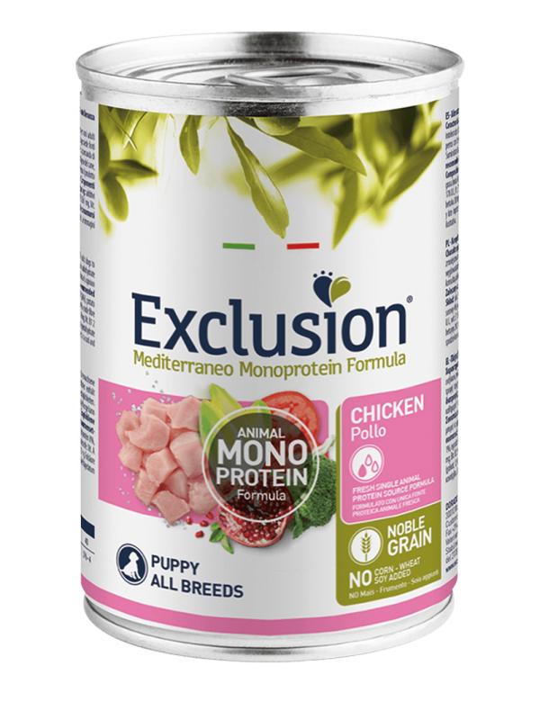 EXCLUSION NOBLE GRAIN PUPPY Chicken 400gr