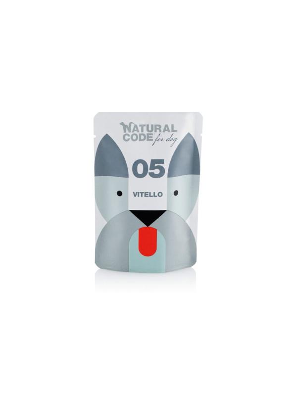 Natural Code Dog Busta Vitello 100g