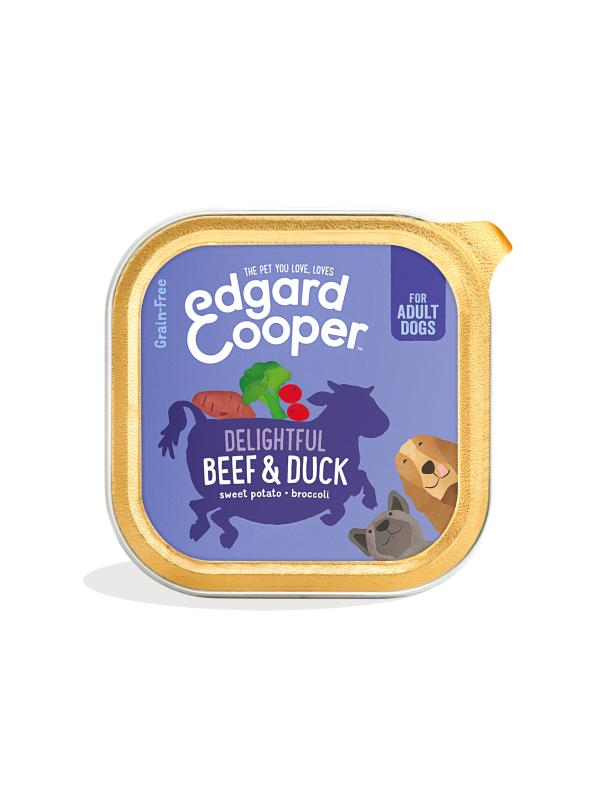 Edgar Cooper Dog Adult Manzo e Anatra 150gr