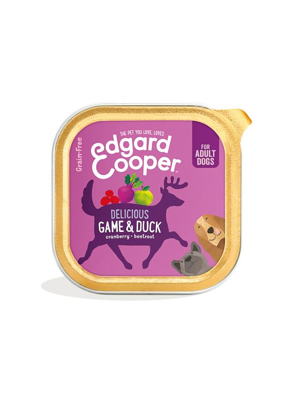 Edgar Cooper Dog Adult Selvaggina e Anatra 150gr