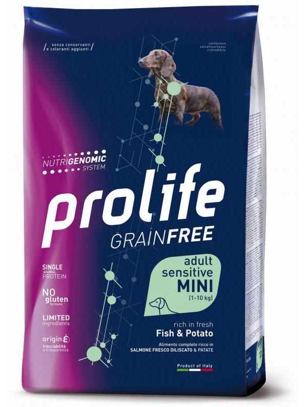 Prolife Grain Free Adult Sensitive Fish & Potato - Mini 2kg