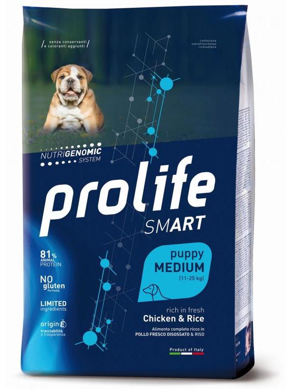 Prolife Smart Puppy Chicken & Rice - Medium 10kg