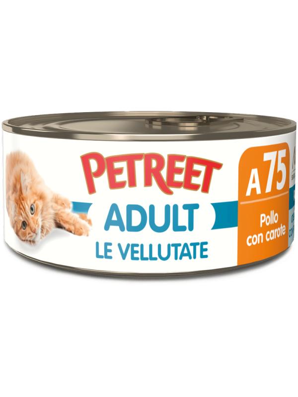 Petreet Cat Vellutata Pollo e Carote 70g