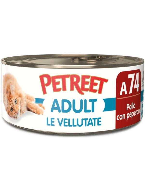 Petreet Cat Vellutata Pollo e Peperoni 70g