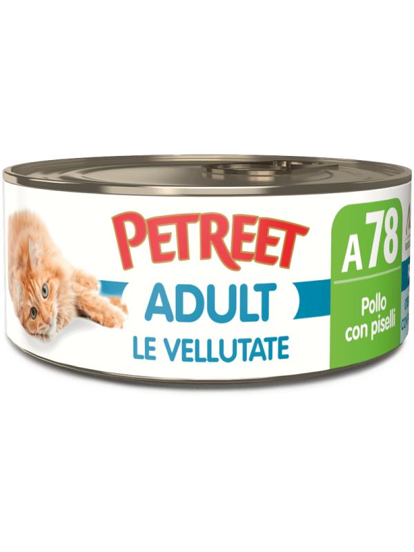 Petreet Cat Vellutata Pollo e Piselli 70g