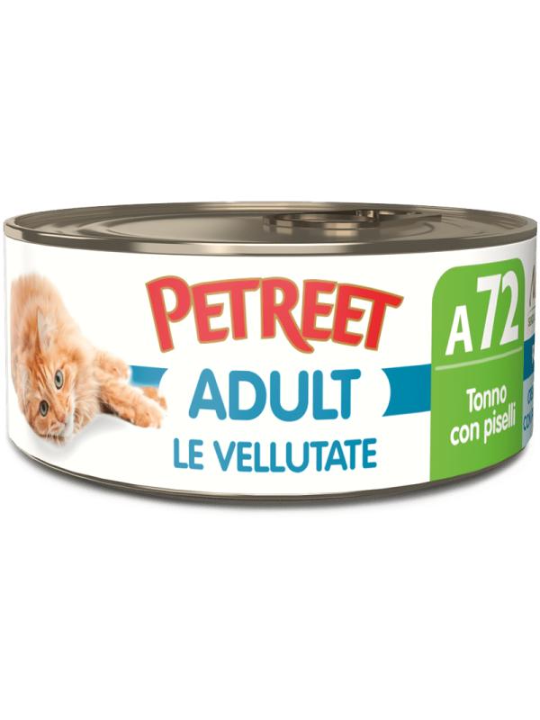 Petreet Cat Vellutata Tonno e Piselli 70g
