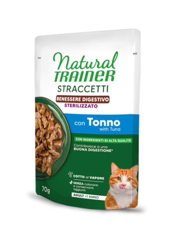  NATURAL TRAINER Sterilised Tonno Benessere Digestivo 70gr