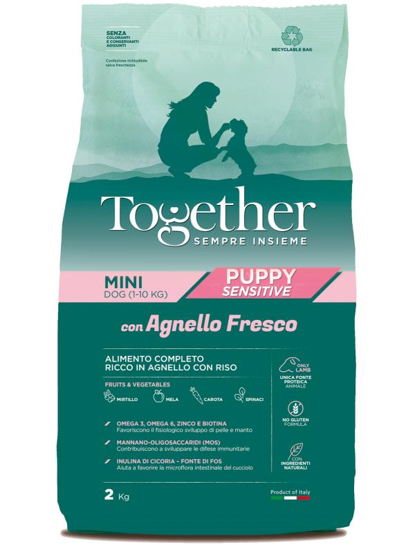 TOGETHER DOG SENSITIVE PUPPY LAMB MINI 7KG