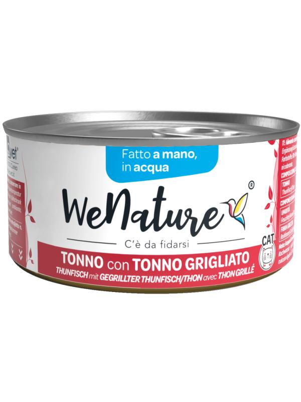 WENATURE Cat Acqua Tonno con Tonno Grigliato 85gr