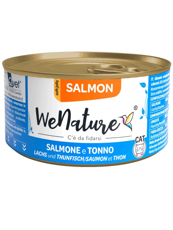 WENATURE Cat Salmone e Tonno 85gr