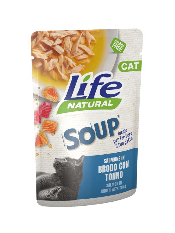LifePetCare Cat Soup Tonno 70g