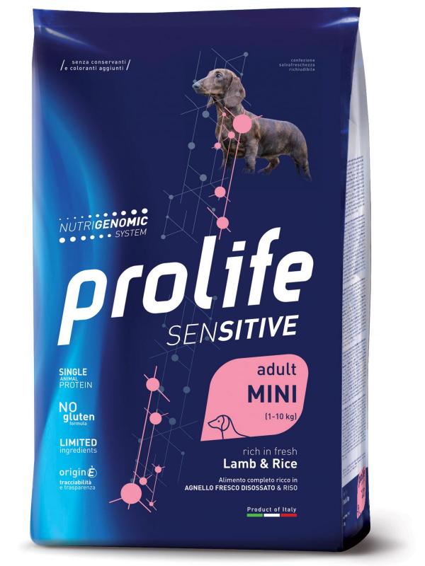 Prolife Dog Sensitive Adult Lamb & Rice - Mini 2 Kg
