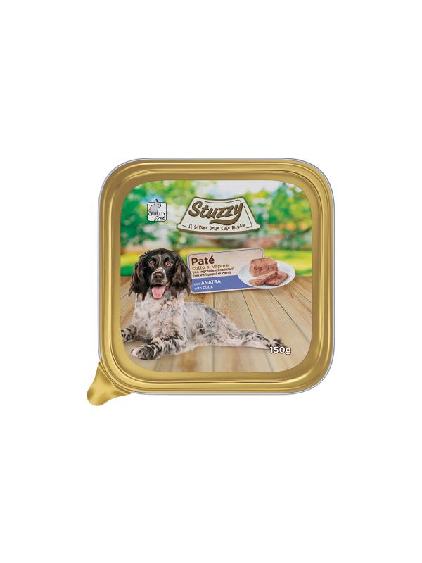 Stuzzy dog vaschetta con anatra 150g