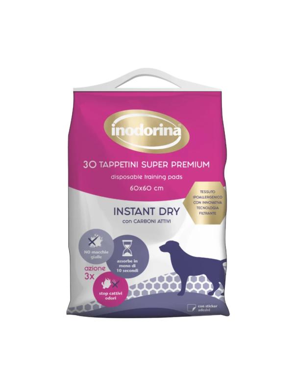 Inodorina Tappetini Igienici Instant Dry 60x60cm 30pz