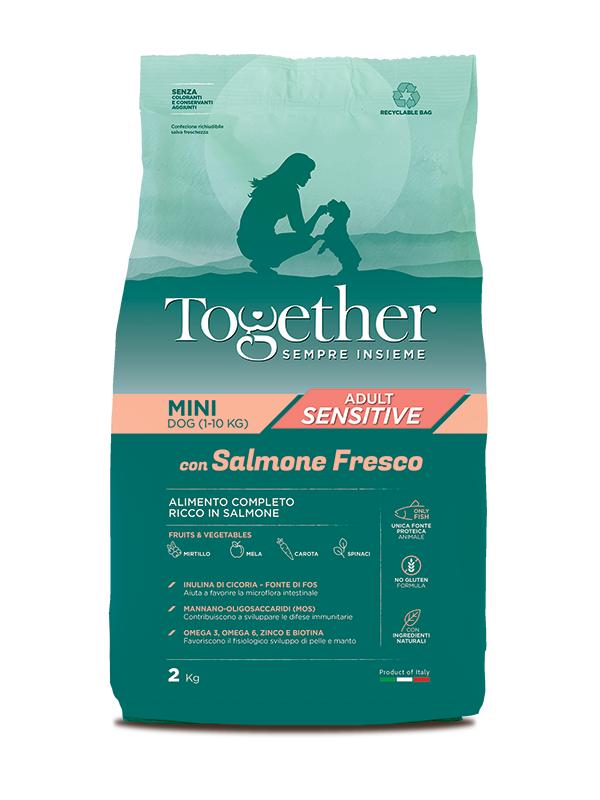 TOGETHER DOG ADULT SENSITIVE SALMONE MINI 2KG